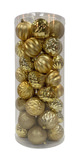 40 Piece Shatterproof Ornament Set - Gold thumbnail 1