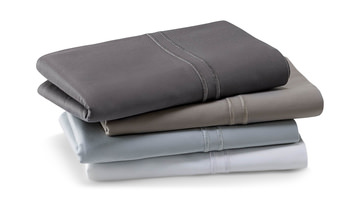 image Supima Split King Sheet Set - White
