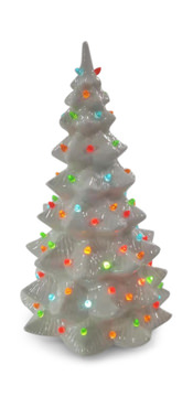 image White Tree With LED Lights