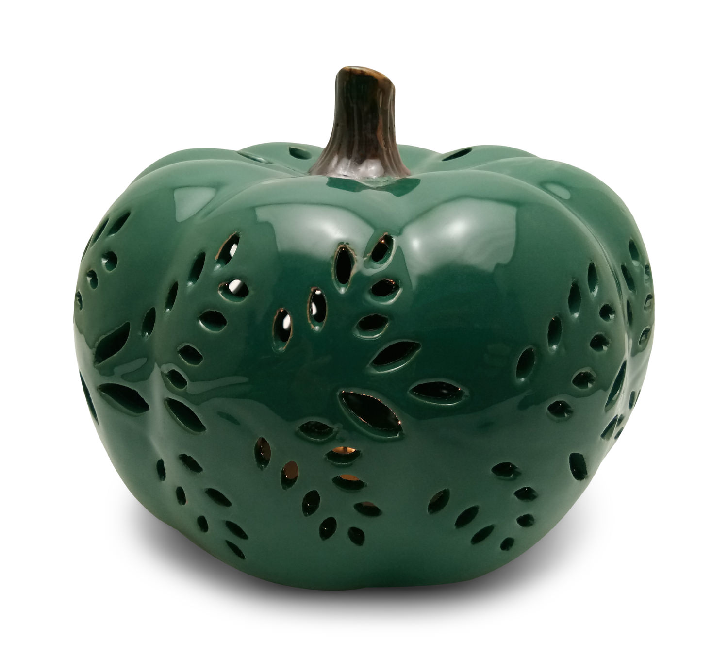 Green Ceramic Pumpkin | HOM Furniture