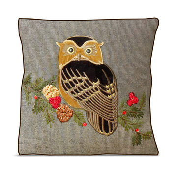 image 18″ Owl Pillow