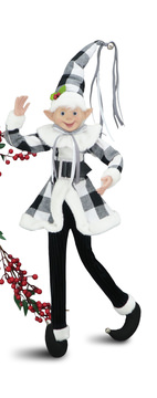 image 36″ Black/White Elf