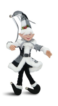 image 16″ Black/White Elf