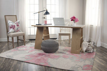 Connie Post Pink Area Rug - 5′0″ X 8′0″