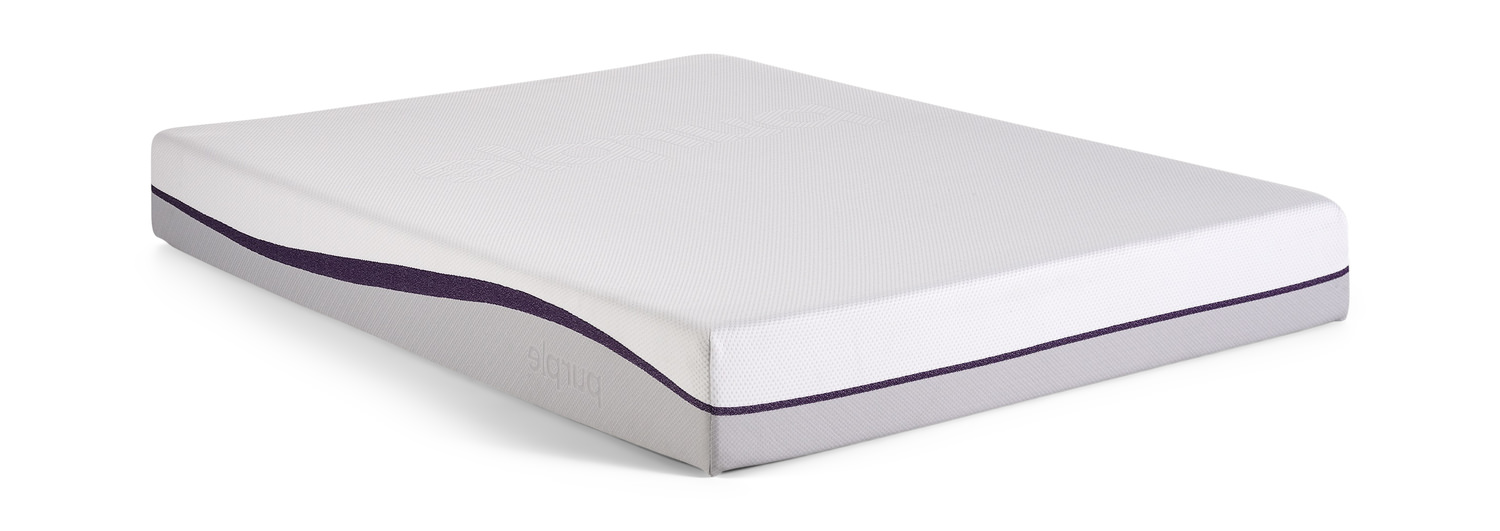twin size purple mattress