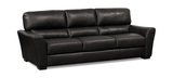 Koda Leather Sofa - Raven thumbnail 3
