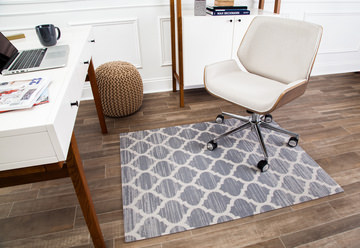 Quatro Grey Rug’d Chair Mat