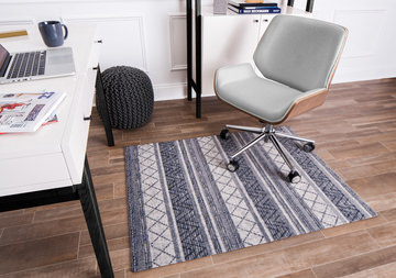Alvand Stripe Rug’d Chair Mat