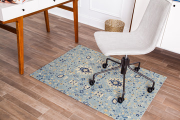 Salor Blue Rug’d Chair Mat