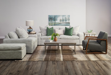 Antigua AN 1 Mocha Area Rug - 5′3″ X 7′7″