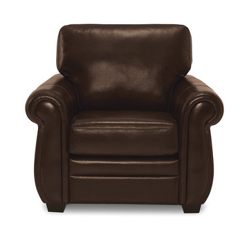 Anza Leather Chair - Walnut