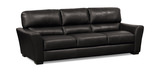 Koda Leather Sofa - Raven thumbnail 4