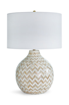image Chevron Bone Table