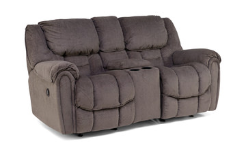 Del Mar Rocking Reclining Loveseat With Console