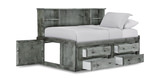 Laguna Twin Roomsaver Bed - Rustic Grey thumbnail 2