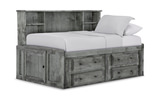Laguna Twin Roomsaver Bed - Rustic Grey thumbnail 1