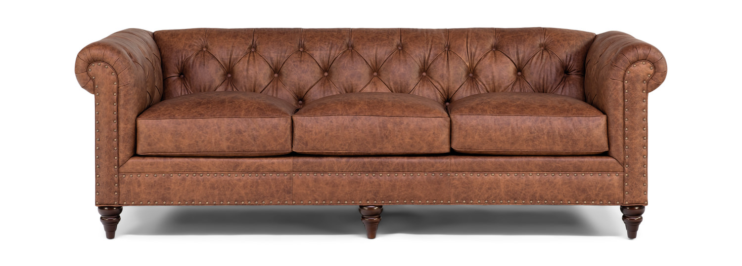 winslow leather estate sofa