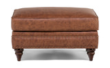 Winslow Leather Ottoman thumbnail 2