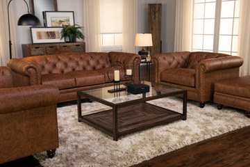 Winslow Leather Chair 1/2