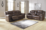 Ramsey Power Reclining Sofa - Chocolate thumbnail 6