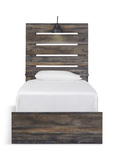 Chandler Twin Bed - Pecan thumbnail 2