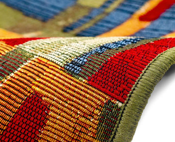 Marina Paintbox Multi 3′3″ X 4′9″ Area Rug