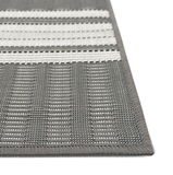 Carmel Stripe Grey Area Rug thumbnail 2