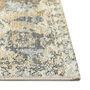 Marina Kashan Grey Area Rug - 6′6″ X 9′4″