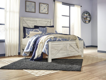 Ramos Linen Bed - Queen