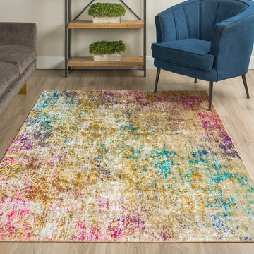 Nebula Celebration Area Rug - 3′3″ X 5′3″