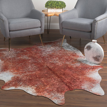 Ranchero Ginger Area Rug - 7′9″ X 9′7″
