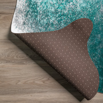 Ranchero Teal Area Rug - 7′9″ X 9′7″