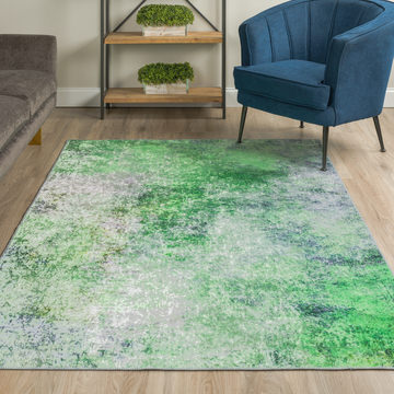 Nebula Kiwi Area Rug - 3′3″ X 5′3″