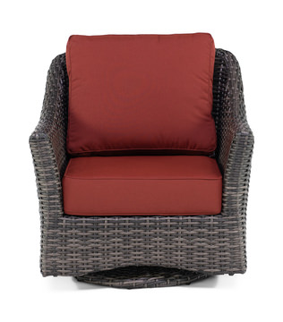 The Bay Wicker Swivel Glider Lounge Chair