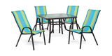 Park Lake 5 Piece Patio Dining Set thumbnail 1