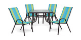 Park Lake 5 Piece Patio Dining Set thumbnail 4