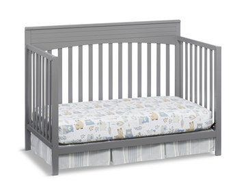 Fallon 4-In-1 Convertible Crib - Grey