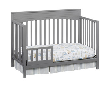Fallon 4-In-1 Convertible Crib - Grey