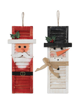 Assorted Shutter Wall Decor