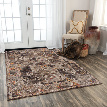 Ovations Brown Area Rug - 2′0″ X 3′0″