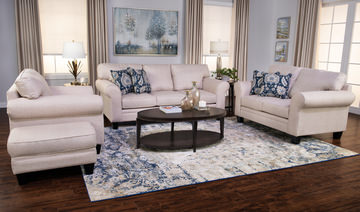Anastasia Blue/Ivory Area Rug - 12′0″ X 15′0″