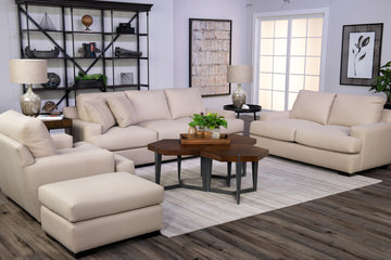 Cascade Grey Stripe 3′6″ X 5′6″ Area Rug