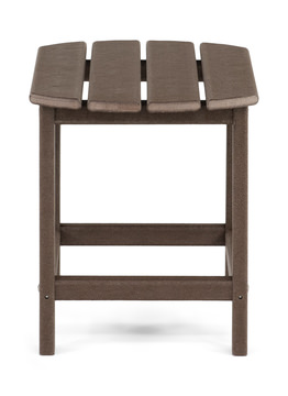 Sunset II Adirondack End Table - Dark Teak