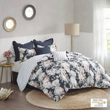 Mavis Reversible Queen Comforter Set thumbnail 1