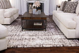 Viera Ivory Brown Area Rug - 5′3″ X 7′7″ thumbnail 2