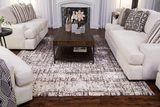 Viera Ivory Brown Area Rug - 5′3″ X 7′7″ thumbnail 8
