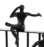 Metal/Wood Sculpture Climbing Fence thumbnail 3