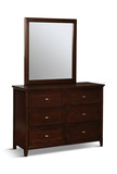 Brody Mirror - Chocolate thumbnail 2