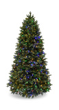 Highland Fir II 7.5′ Artificial Christmas Tree With 600 Multi Function LED Lights thumbnail 2