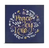 Peace Joy Love Canvas Art thumbnail 1